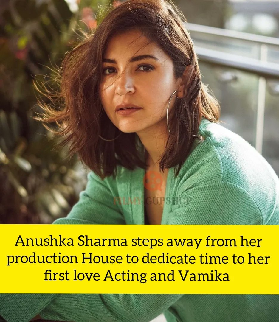 FilmyGupshups's tweet photo. #AnushkaSharma steps away from her production company to dedicate time to first love
@AnushkaSharma wrote 'Being a new mother, I have to balance my life in an entirely new fashion &amp; she wants to focus on acting &amp; #Vamika

#CleanSlateFilms #VamikaKohli #KarneshSharma #ViruShka https://t.co/wDdEWur6KH