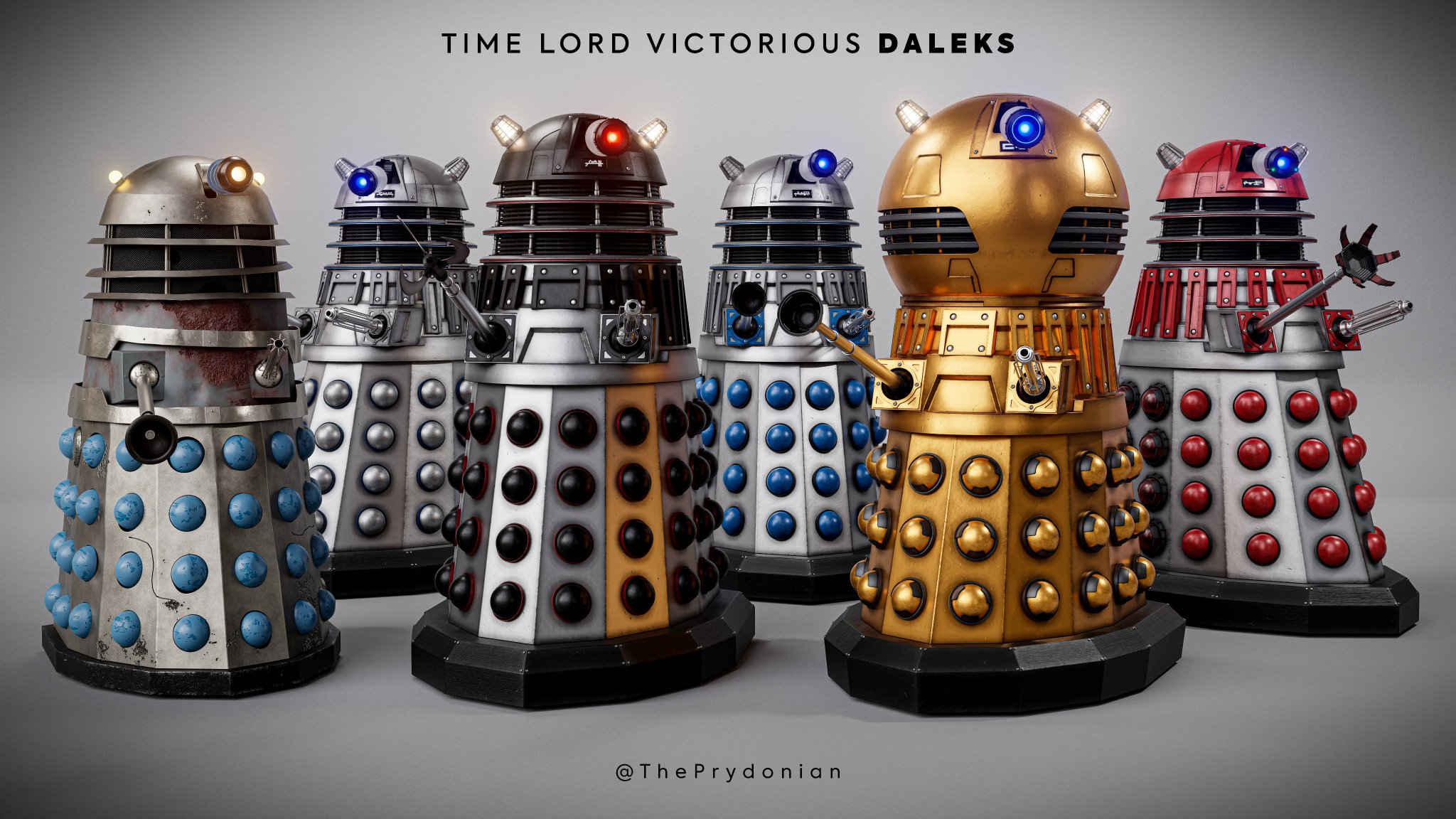 Time Lord Nail Art: Dalek Designs - wide 3