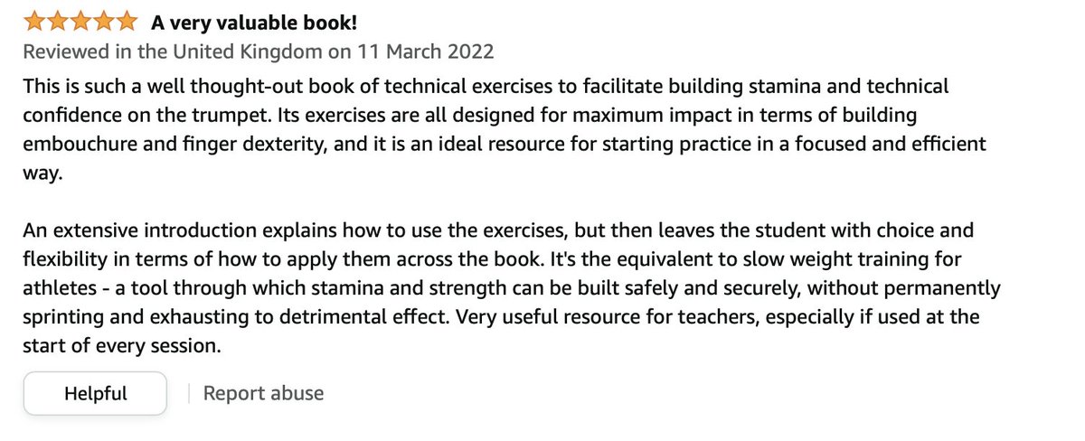 QTpublications's tweet photo. One of our latest additions is this fascinating study of trumpet technique by Nigel Gibbon. It introduces ghost notes and puts them within the context of a complete well-rounded technique!
Very pleased to reproduce our first review on amazon too.

https://t.co/XiIr36k4gT... https://t.co/hayIYgVzOR