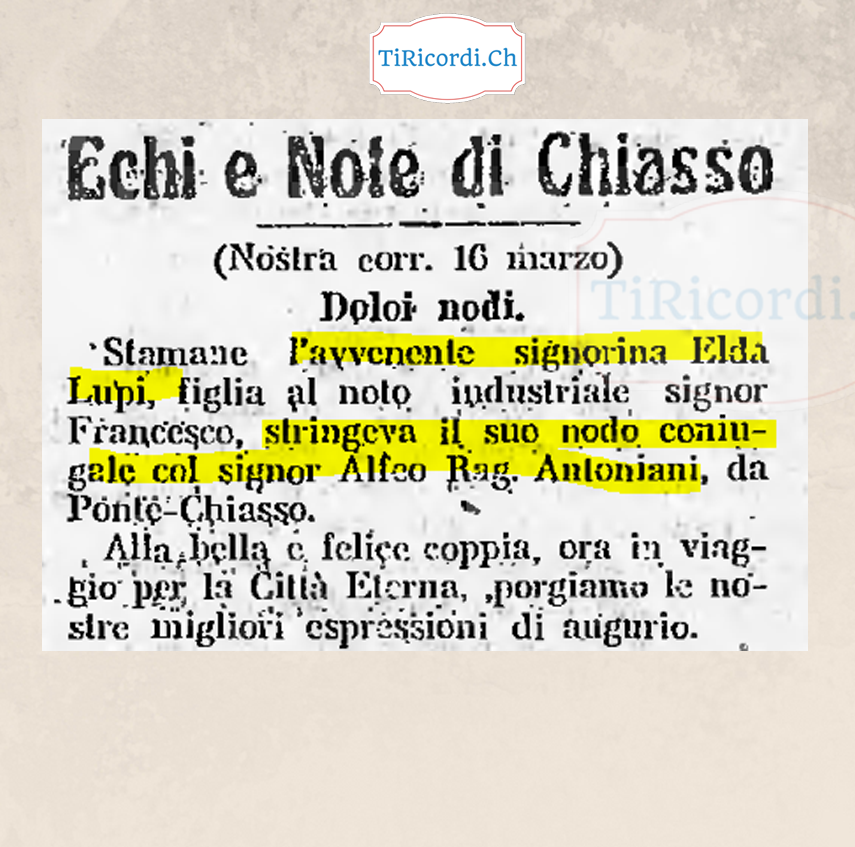 RicordiTi's tweet photo. Lieto matrimonio nel Marzo 1908

#storia #ticino #cultura #retro #svizzera #vintagestyle #swiss #lugano #locarno #classic #antique #tiricordi #art #photooftheday #history https://t.co/BTmZdQaISf