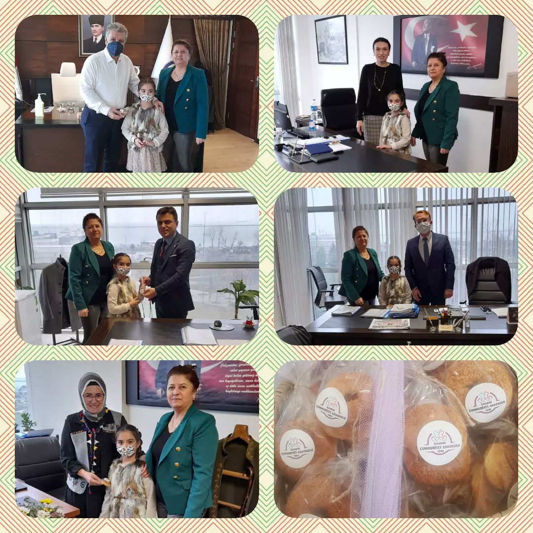 Hlyaen41096145's tweet photo. "LOKMAYI PAYLAŞMAK, LOKMAYI YEKMEKTEN DAHA LEZZETLİDİR" Kandil olmasi münasebetiyle okulumuzda el emeği hazırlanan kandil simitlerimizi İlkadım Kaymakamlığı İl Müftülüğü,  İlkadım İlçe Milli Eğitim Müdürlüğü, İlkadım İlçe Müftülüğündeki Amir ve personellere ikram ettik.
#Kandil https://t.co/VQodtytd28