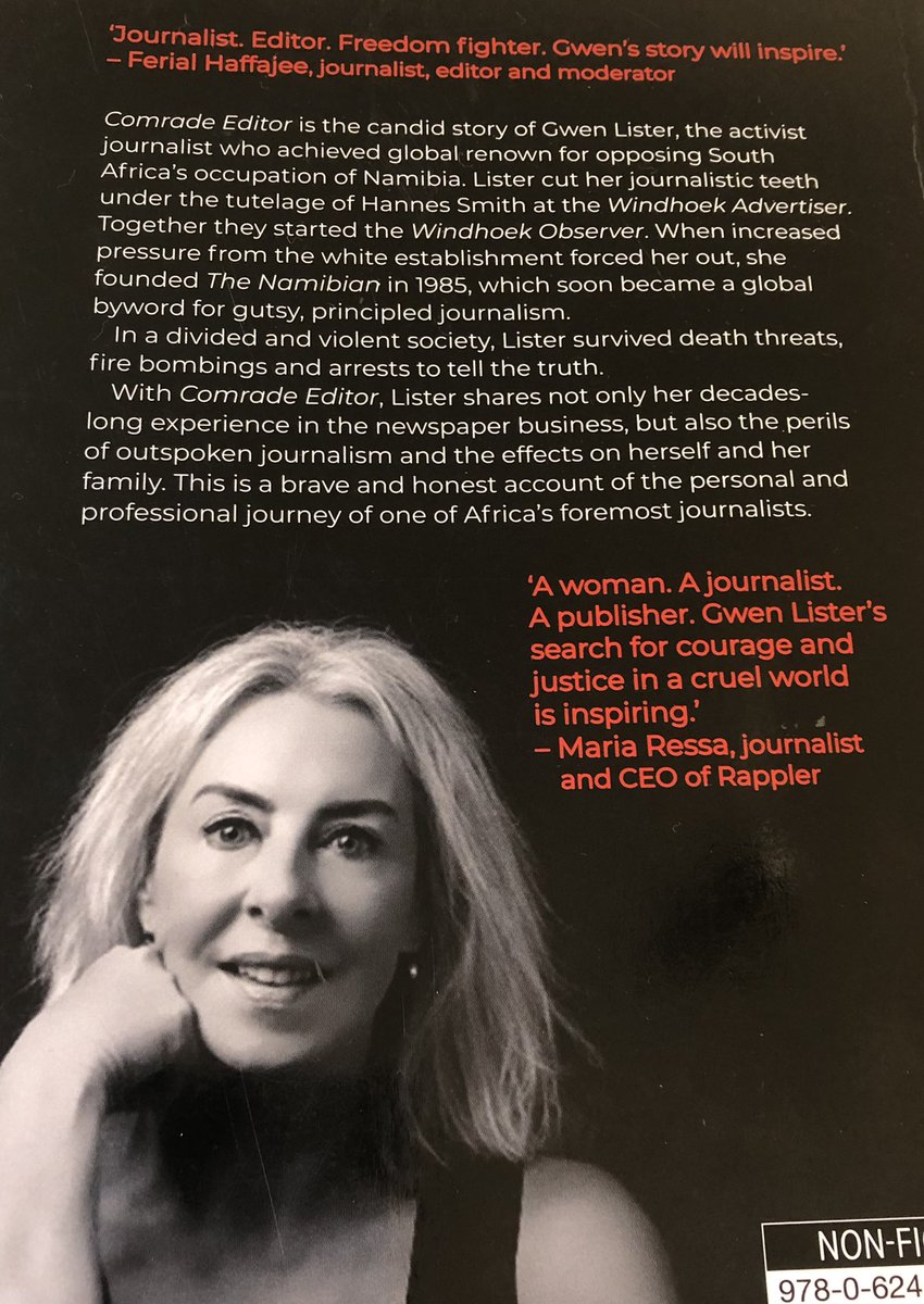 GwenLister1's tweet photo. #Namibia Independence Day 2022, a momentous day in our history always to celebrate! Get a copy of #ComradeEditor and find out how it all came about. Available at @BookDenWindhoek, @ExclusiveBooks, other local booksellers, or online at @amazon https://t.co/qhLv512oUW