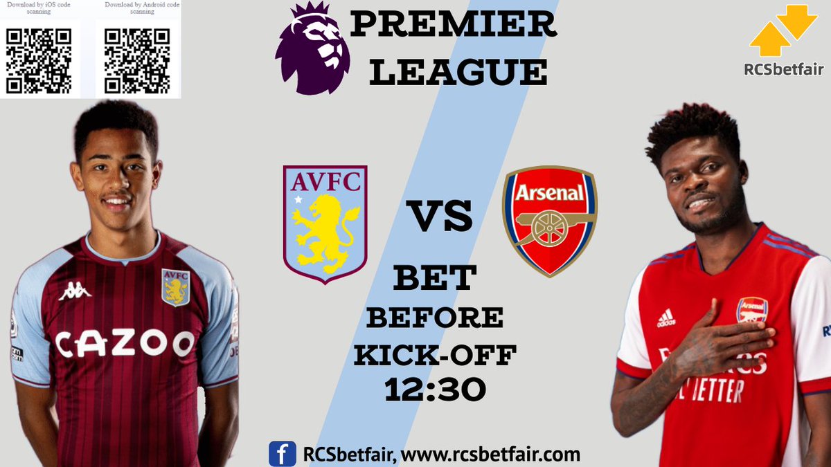 RCSBetfair's tweet photo. Good Day BetGamers! Here again your favorite teams to win your bets! AVFC vs. ARSENAL . Place your bets now and win with your idols. If you don't have account sign-up now and get the FREE REGISTRATION SIGN-UP BONUS! https://t.co/xYZqQ2fOJk