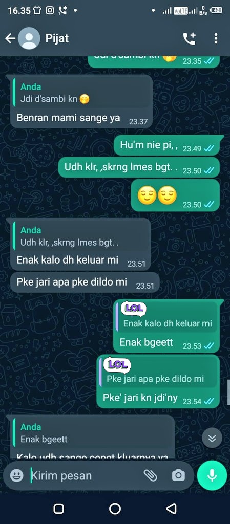 ArumTcil's tweet photo. Yg ini pinter bgt godain sampe" chat aja bikin aq colmek🤭🤭🤭 https://t.co/DVxccfzm4Z