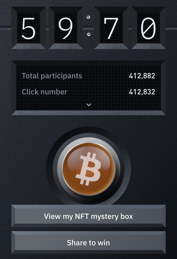 alkhag's tweet photo. #Binance #BitcoinButton https://t.co/kbmbThAbTz