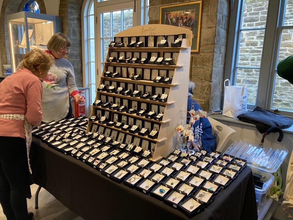 Llantrisant Guildhall Spring Bazaar is open for business!
What a fantastic selection of independent traders on both floors.
Cakes and jewellery. handbags and cards, children’s wear and bespoke gifts! Open 10-4. <a href="/LlantrisantCC/">Llantrisant Council</a> <a href="/LlanParish/">Llantrisant Parish</a> <a href="/LlantrisantMVC/">Llantrisant Male Choir</a> <a href="/LlantrisantNews/">Llantrisant</a>