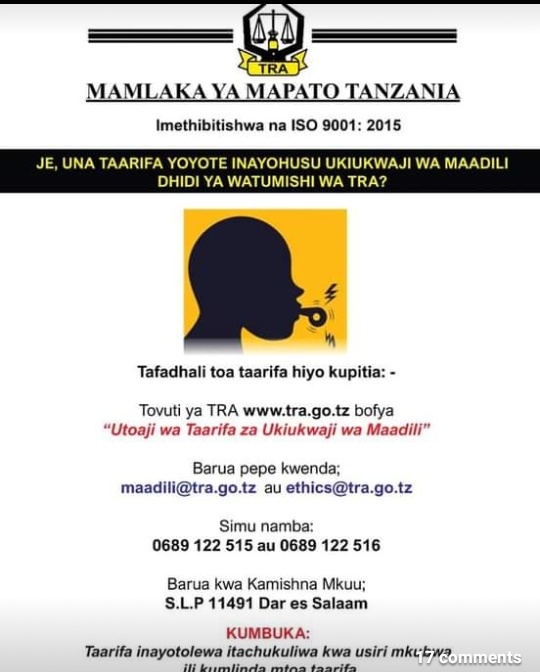 AishaMsomali's tweet photo. Ushawahi kwenda @TRATanzania kwaajili ya Makadirio ya Kodi??

Je Maafisa wake huwa wanaishi kwenye Uhalisia wa Biashara?,Huwa Friendly kwa Wateja au Huamua wenyewe ulipe Kodi gani?? https://t.co/rVfIAUq6dc