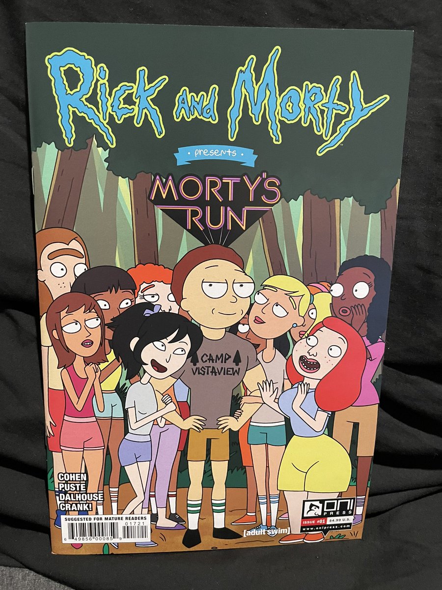 whipodcast's tweet photo. Even Summer Camp is a bit twisted in Rick's world. Rick and Morty Mortys Run @onipress @ivanmcohen #puste @adalhouse @ccrank
https://t.co/JN4tOyBIv9 https://t.co/Doh5bQmW53