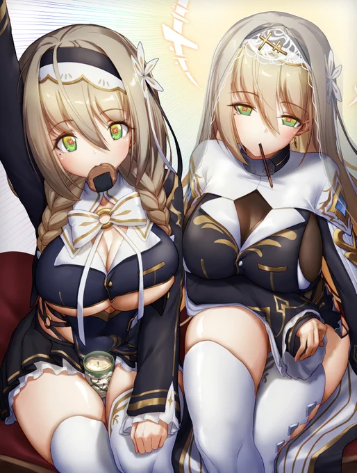 「おかわり～!」「…やってくれたまえ」 