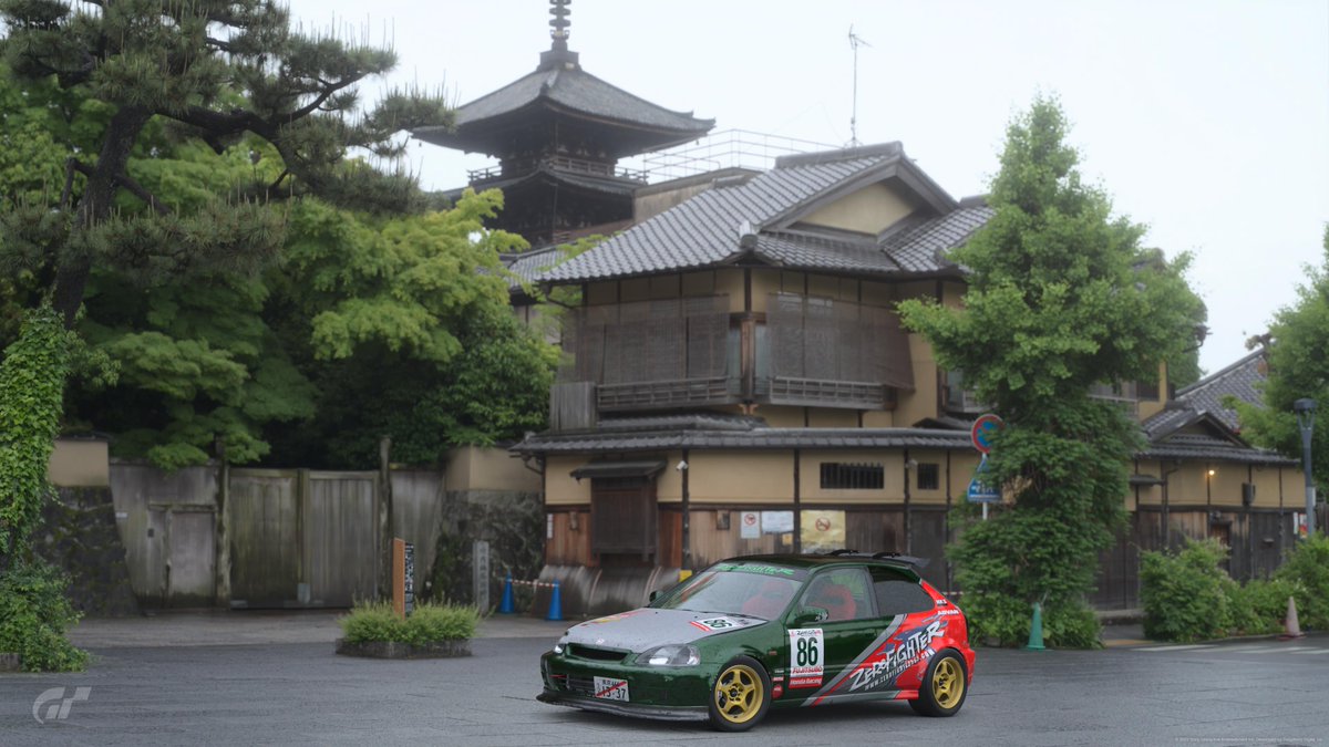 EzumeModesto's tweet image. #PS5Share, #GranTurismo7 #streetbuild #Honda #EK #zerofighter555
