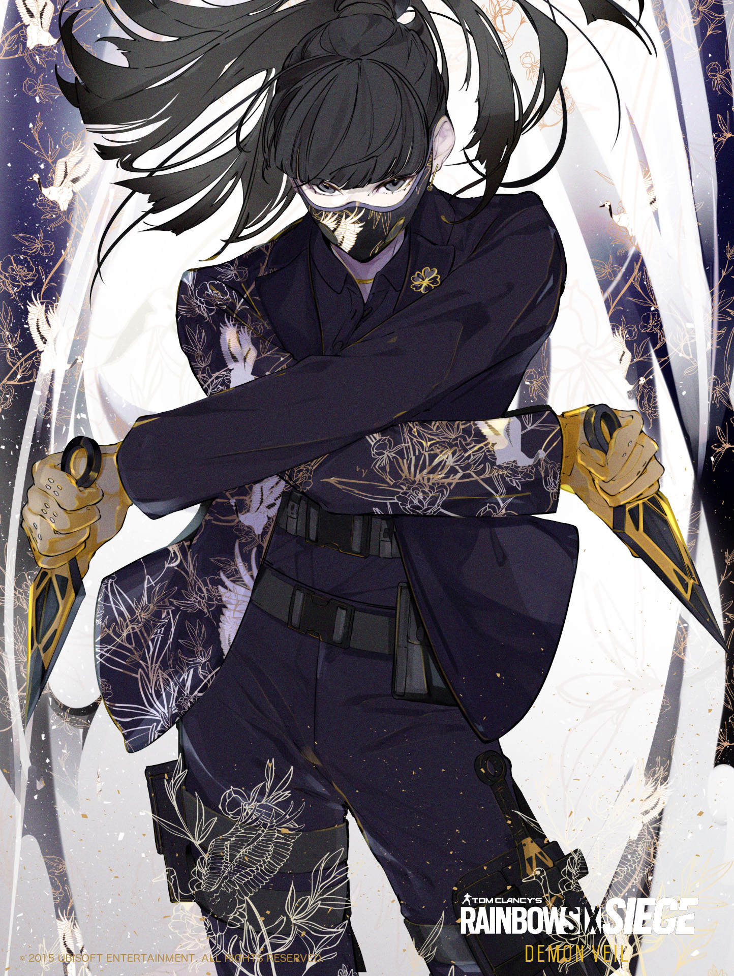 レインボーシックス公式 レインボーシックス シージ イラストレーターリレー 本日のイラストを公開 新オペレーター Azami を描き下ろしてくださったのは 米室 さん Yosk6000 新シーズンの詳細はコチラ T Co Gcipvvqdmb