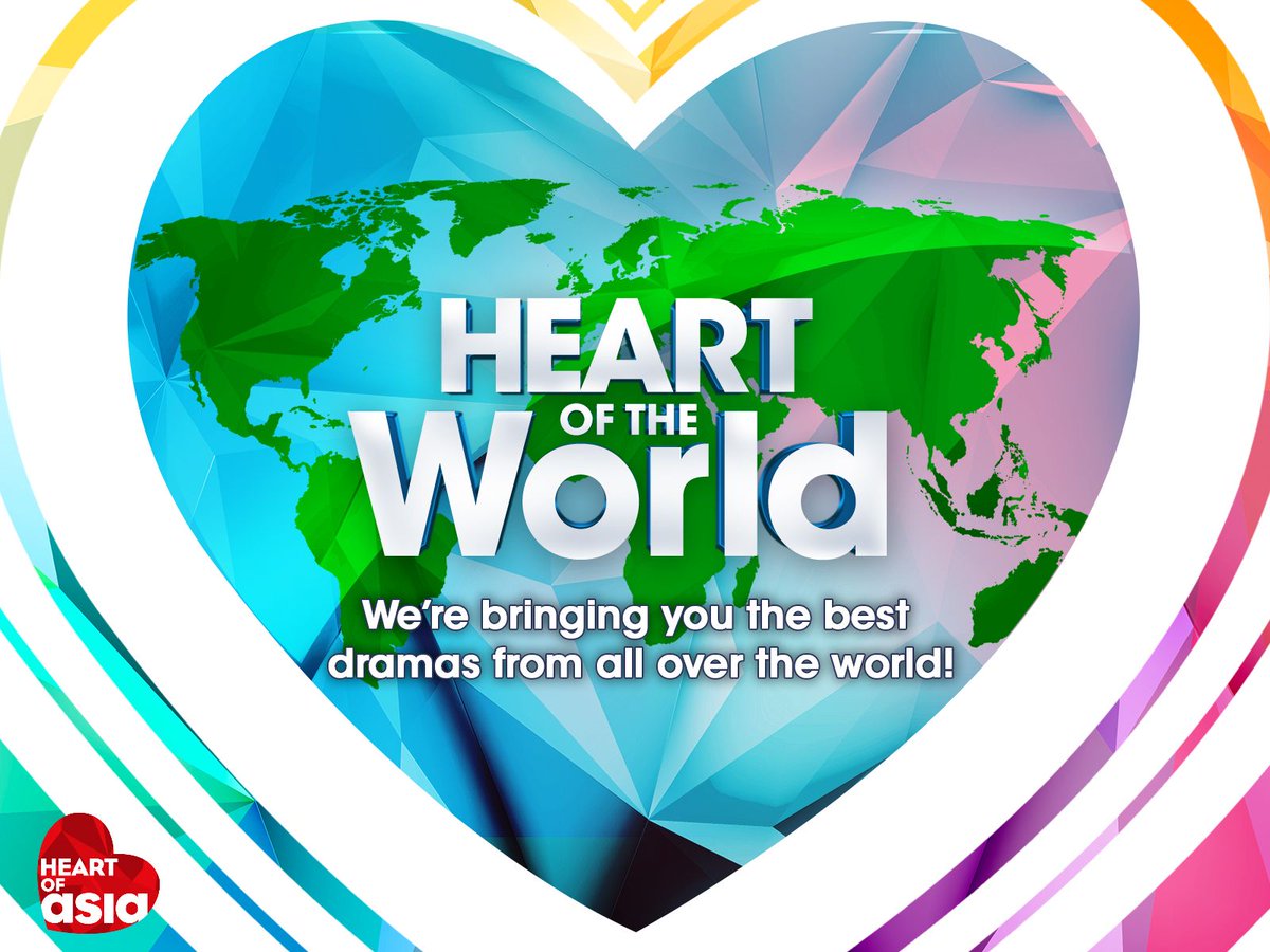 HOAChannelPH's tweet photo. Hindi lang mula Asia ang hatid namin sa inyo, kundi ang mga best movies and dramas rin from all over the world! #HeartOfTheWorld, soon on Heart of Asia Channel! https://t.co/pSp8PFwueJ