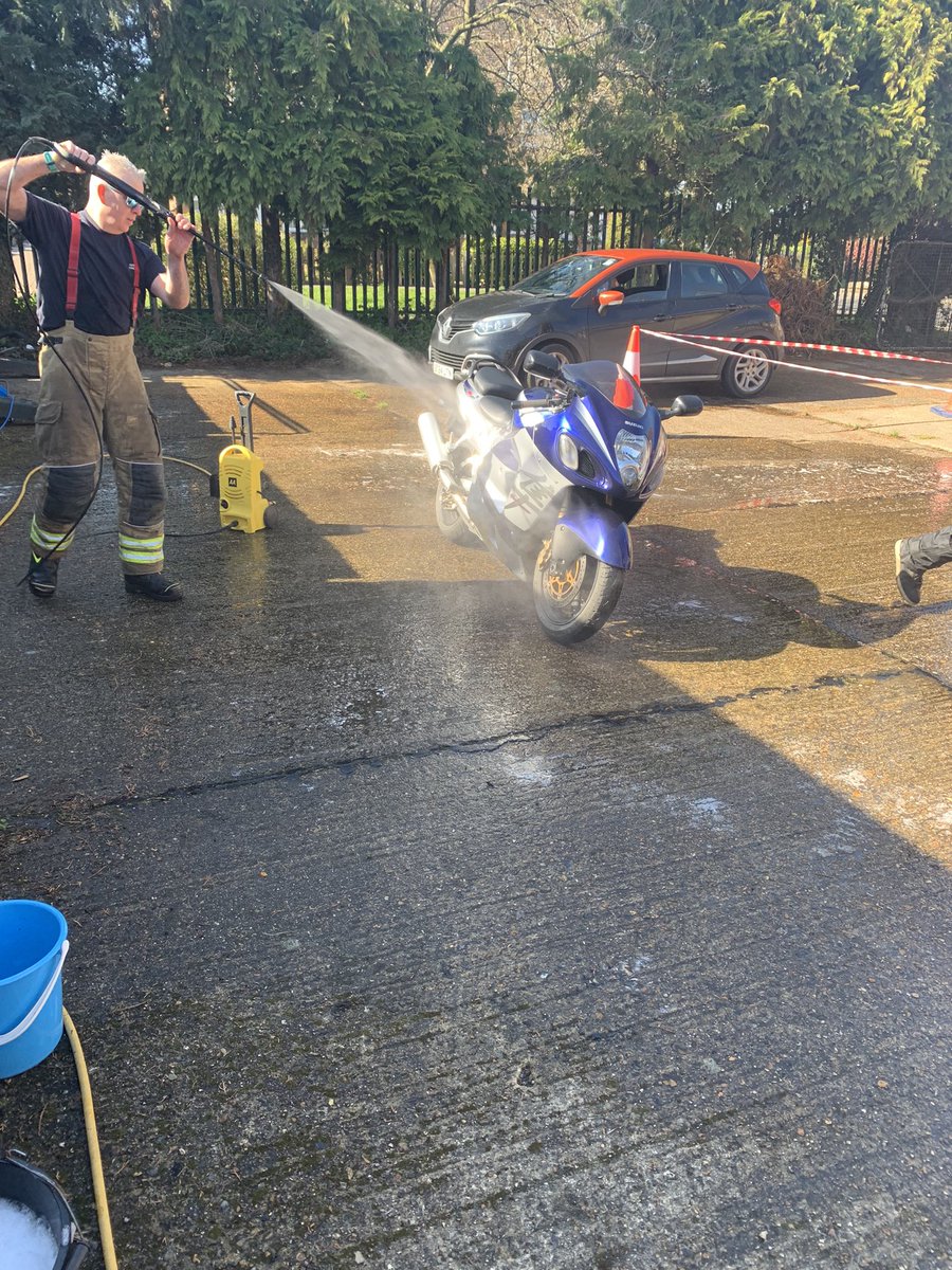 <a href="/MarkyateFire/">Markyate FireStation</a> Charity carwash is in full swing. Pop down to say hello #notjustcars