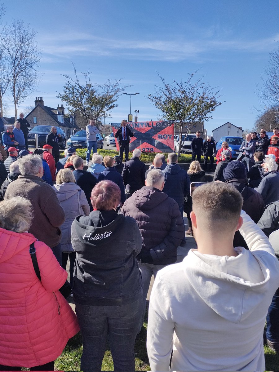 Great turnout at our rally 
#bringRobRoyhome