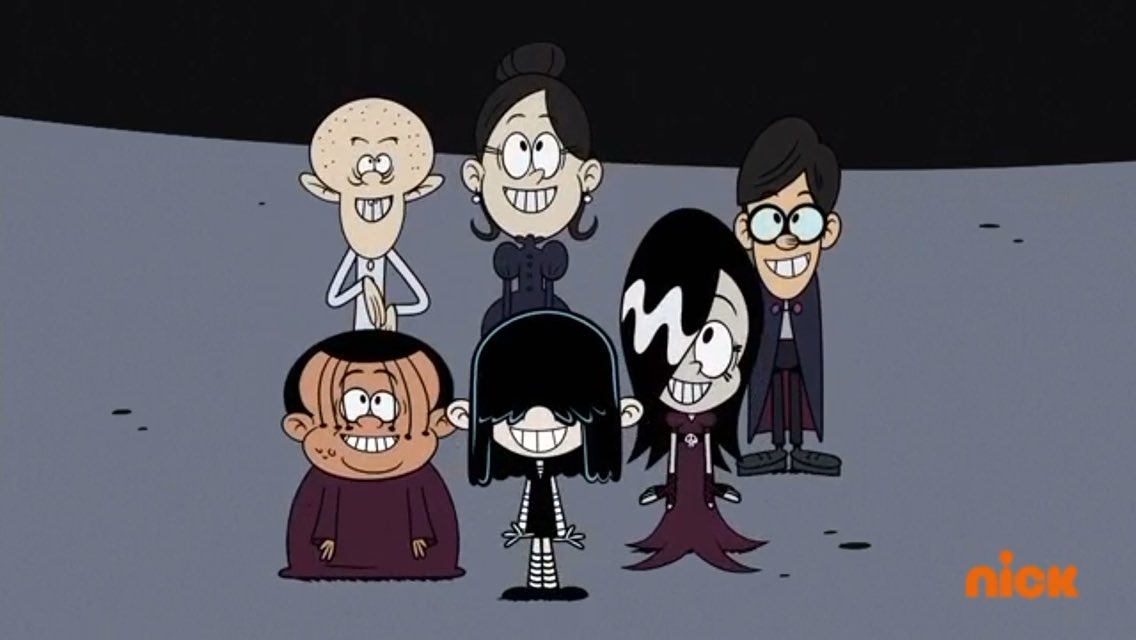 The Fanpage of The Loud House on X: Opinion Time: Besides Lucy, Who else  are your favorites from her Mortician's Club?  / X