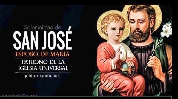 ECaazapeno's tweet photo. San José es Modelo de Padre y Esposo, Patrono de la Iglesia Universal, Padres, Carpinteros, Trabajadores, Abogados y del Buen morir..

Feliz Santo Patrono a La Ciudad de MORINIGO.

Saludos a Los Buenos amigos de ese lindo lugar 👏🥂 https://t.co/srlQ9xN5S9