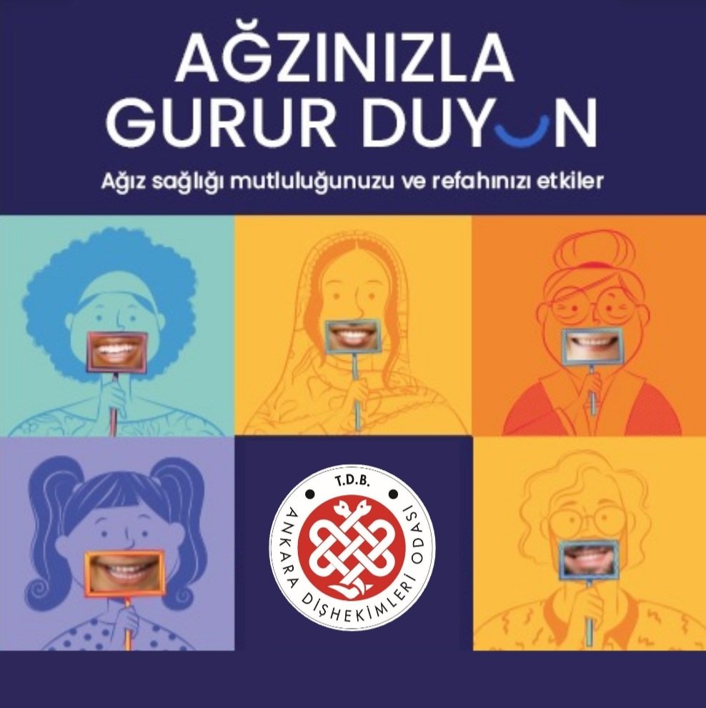 🦷 20 MART DÜNYA AĞIZ SAĞLIĞI GÜNÜ

Dünya Dişhekimleri Birliği (FDI) tarafından “Dünya Ağız Sağlığı Günü” olarak kabul edilen 20 Mart'ın bu yılki teması: 
"Mutluluğunuz ve Refahınız İçin 
Ağzınızla Gurur Duyun"

📢 BASIN AÇIKLAMASI: 
ado.org.tr/haberler/20-ma…