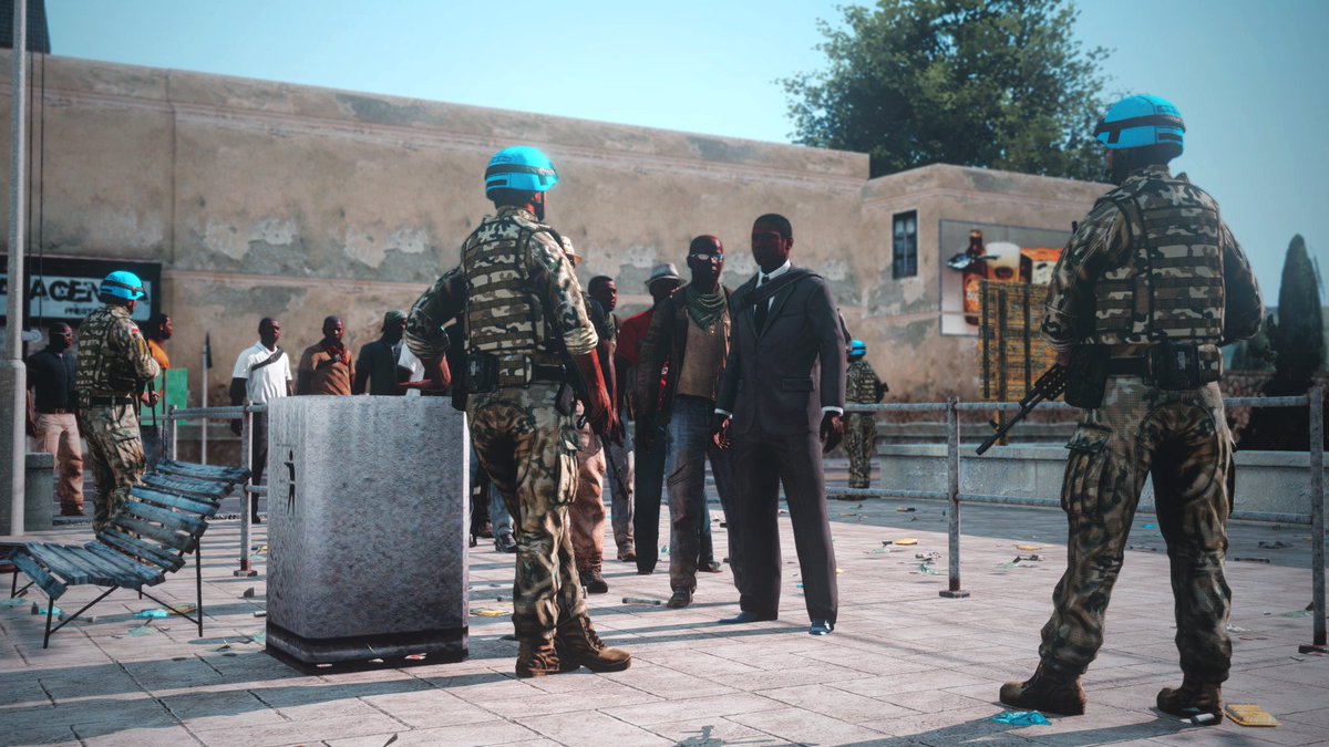 Polscy żołnierze nie wiadomo gdzie na misji pokojowej ONZ
#Arma3 #screenshots