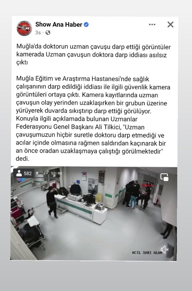 Kamera görüntüleri olmasa ne olacaktı suçsuz bir Uzman Çavuş Tutuklanacak meslekten atılacak
İftiracı bir doktor ve yandaşları yüzünden hayatı kararacaktı
Olayı görüp bilip birde alkış provokasyonuna katılanlar Vicdanınız yok sizin
#VatanBizeEmanetCanımızKime