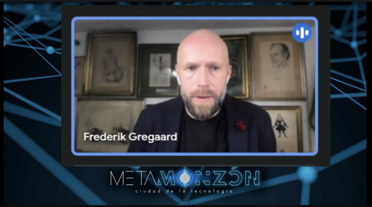 MetaMonzon's tweet photo. Ahora con nuestro invitado sorpresa, Frederik Gregaard.
#metamonzon https://t.co/vd7oQlKpGo