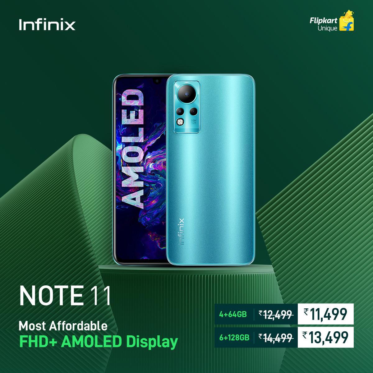 InfinixIndia's tweet photo. Chase the thrill with Infinix NOTE 11.
Get your hands on the gaming superstar on 
@Flipkart with #InfinixDays. 

Buy now: https://t.co/isddHO7Lhd https://t.co/pckCu12kwU