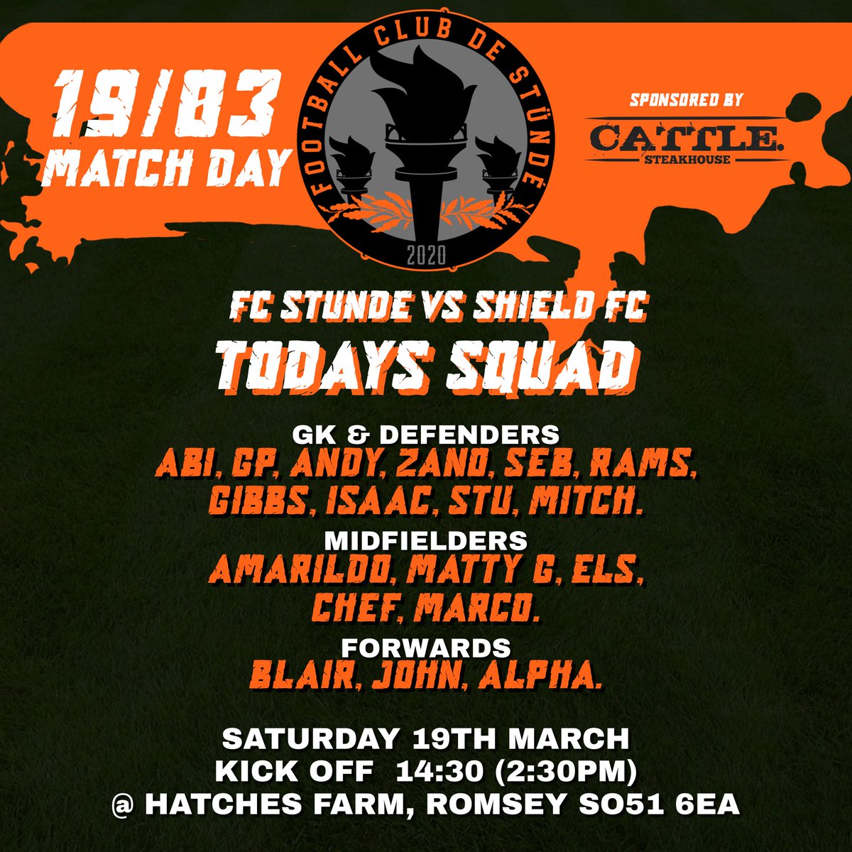 FCSTUNDE's tweet photo. SEMI FINALS TODAY LETS GO #UTS #UPTHESTUNDE https://t.co/J96wwsjQ3Q