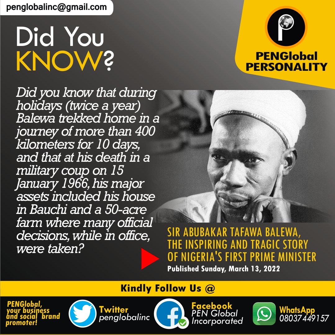penglobalinc's tweet photo. Personality Section
https://t.co/UAsoPcPVOj
#penglobalpersonality #Balewa https://t.co/o3E2zVSPLn