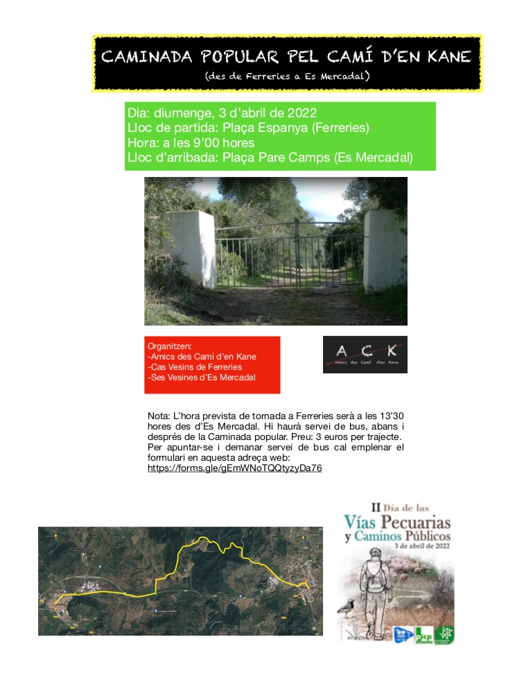 PICPublicos's tweet photo. ✨🎉En Menorca reivindican la defensa del patrimonio caminero el domingo 3 de abril con el Día de las Vías Pecuarias y los Caminos Públicos junto al movimiento caminero.

Gracias por vuestro compromiso

 https://t.co/dorFf58QJk https://t.co/kONbE1PgsF
