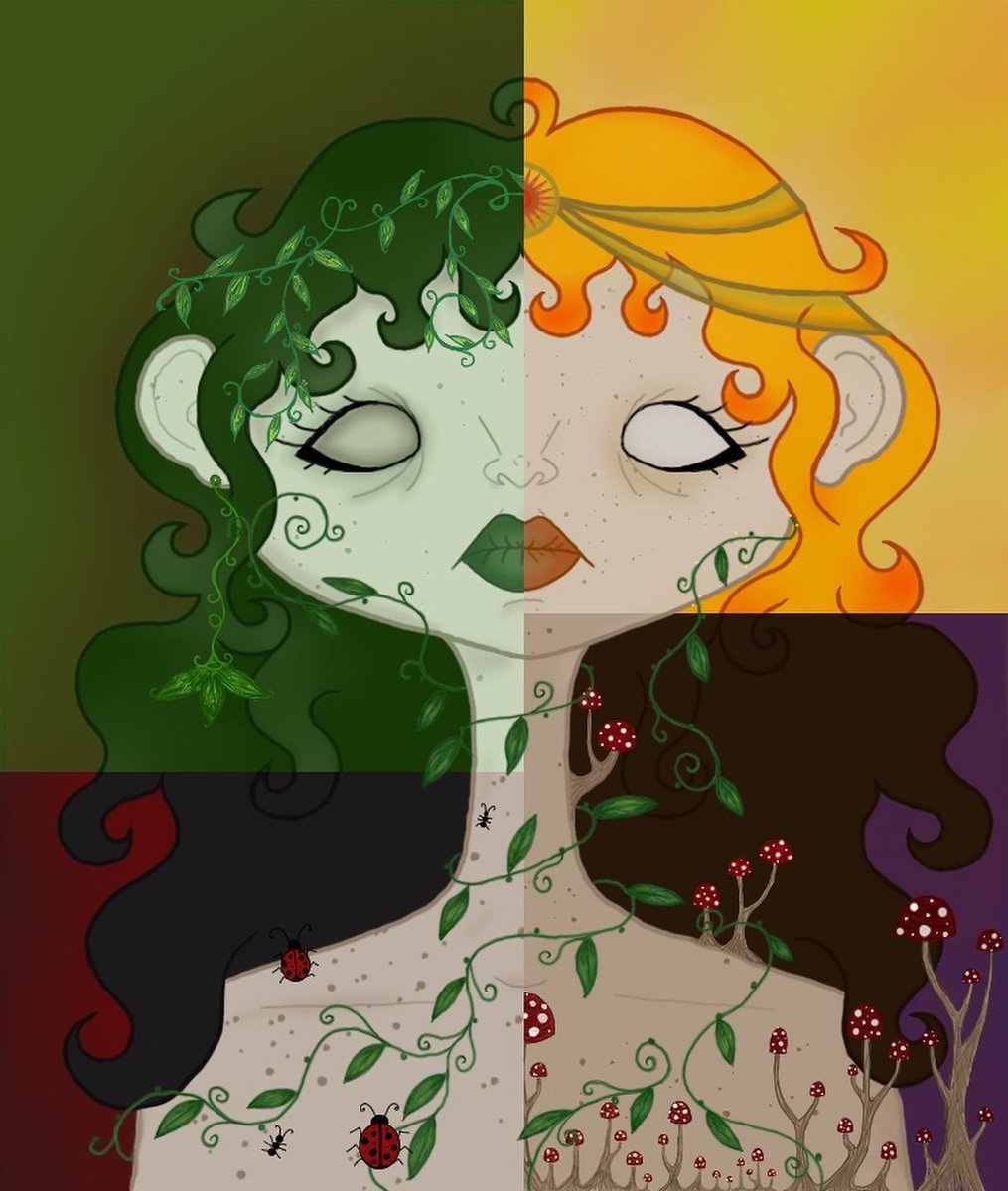 NELLIKAI's tweet image. GardengirlNFT is minted don’t miss it ✨🐞🍄🌱  

opensea.io/collection/gar…