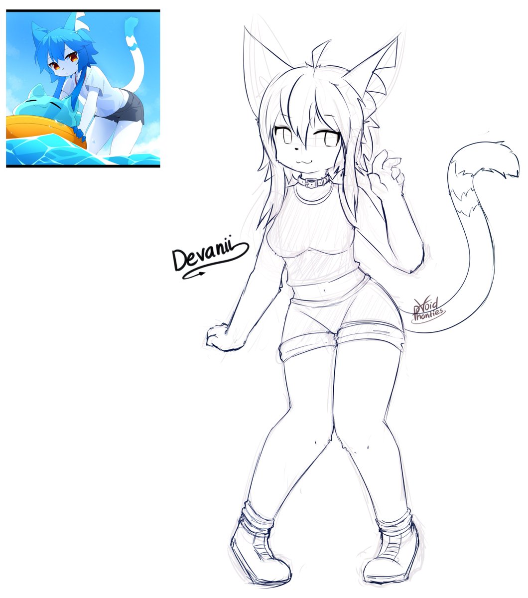 VoidPhanties's tweet photo. Neko~ 
@Dev_Voxy https://t.co/MWCwLCqpkP