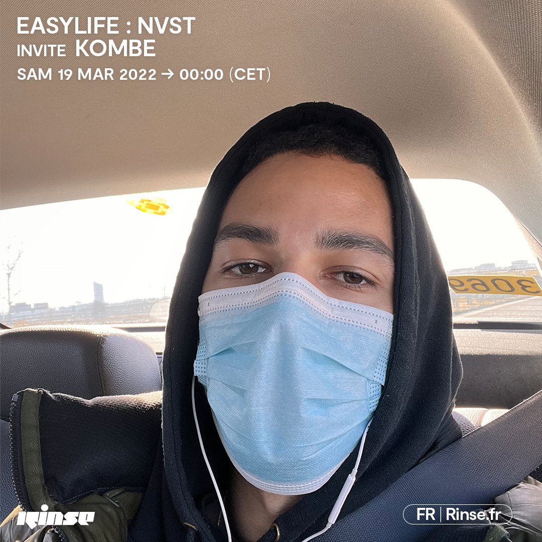 RinseFrance's tweet photo. Il est minuit !

Tout de suite vous êtes avec le show de #EasyLife w/ #NVST qui invite #Kombe !

🎶
https://t.co/LvUI4rLTdi 

#verrouillé 🔒 https://t.co/GnEXqQ5YAj https://t.co/EPzm3rgX7w