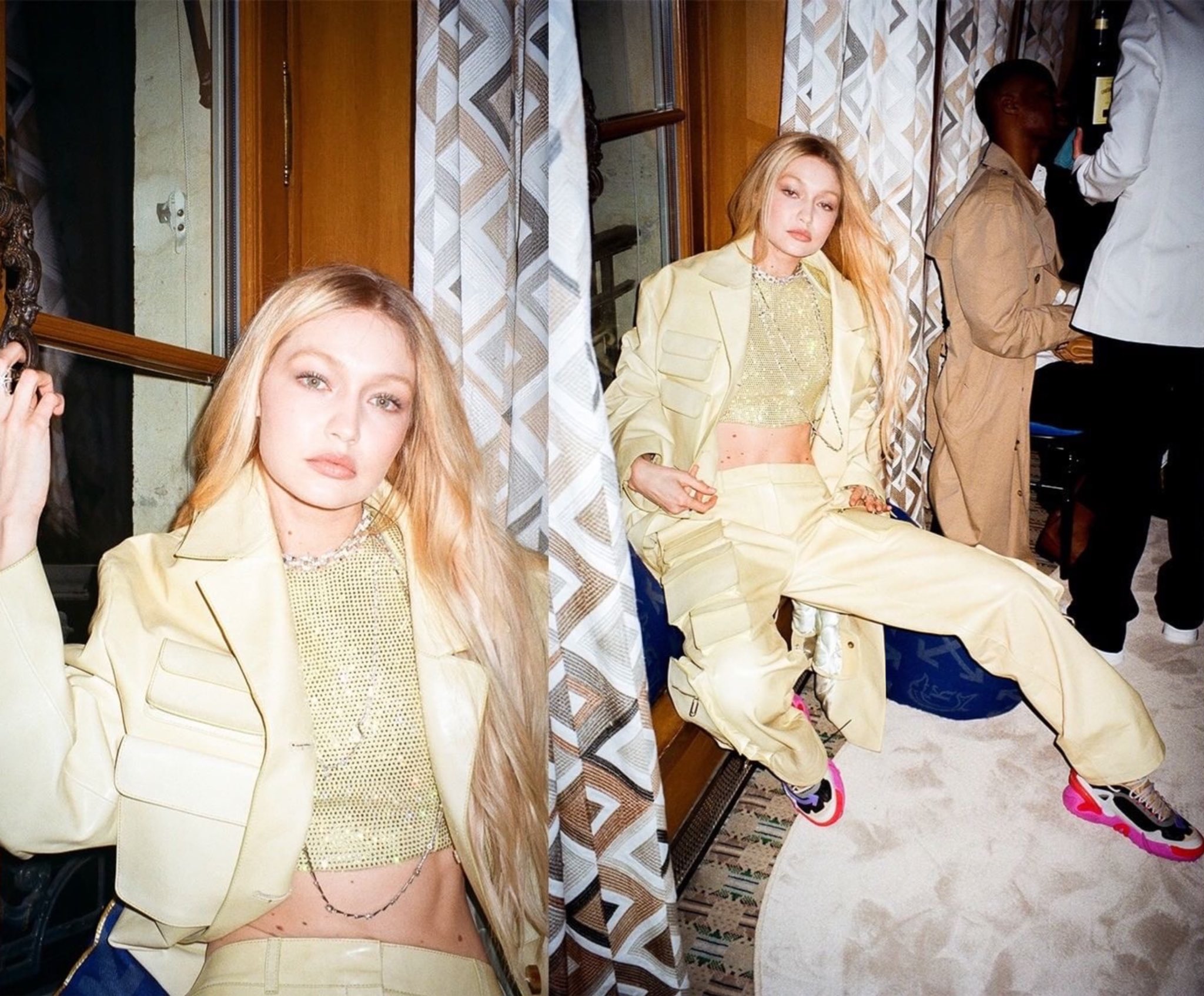 Off white best sale gigi hadid