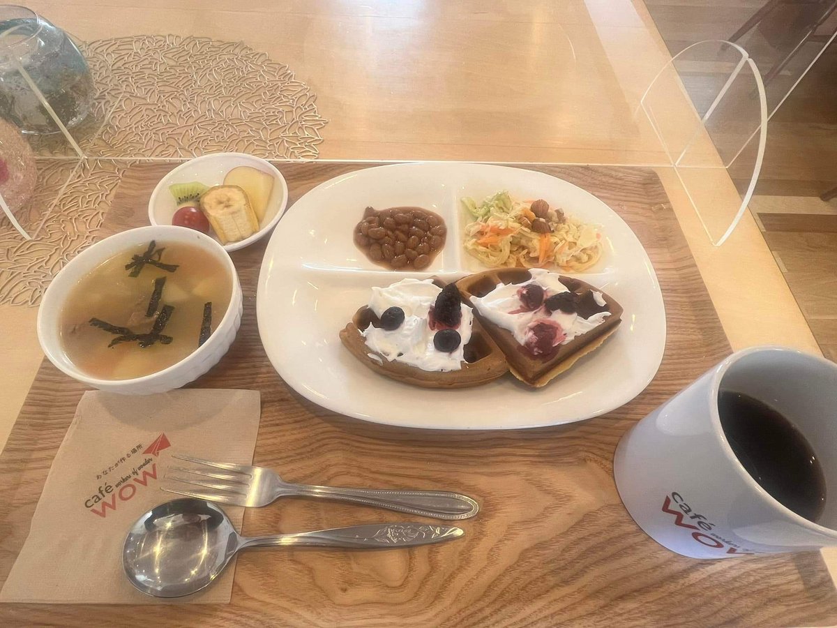 CharisChapel25's tweet photo. 3月19日(土) 毎週土曜日はモーニング無料デーです。
どうぞ、気軽にお越しください。来て、食べて見て、感じて見てください。
Free Wi-Fi、コンセント、駐車場あり(11台)
〒537-0003大阪市東成区神路3-12-24 4階
#WOWCafe #WOWカフェ #WOWカフェ大阪 #WOW #大阪カフェ #神路カフェ https://t.co/T7Ym1PRhs5