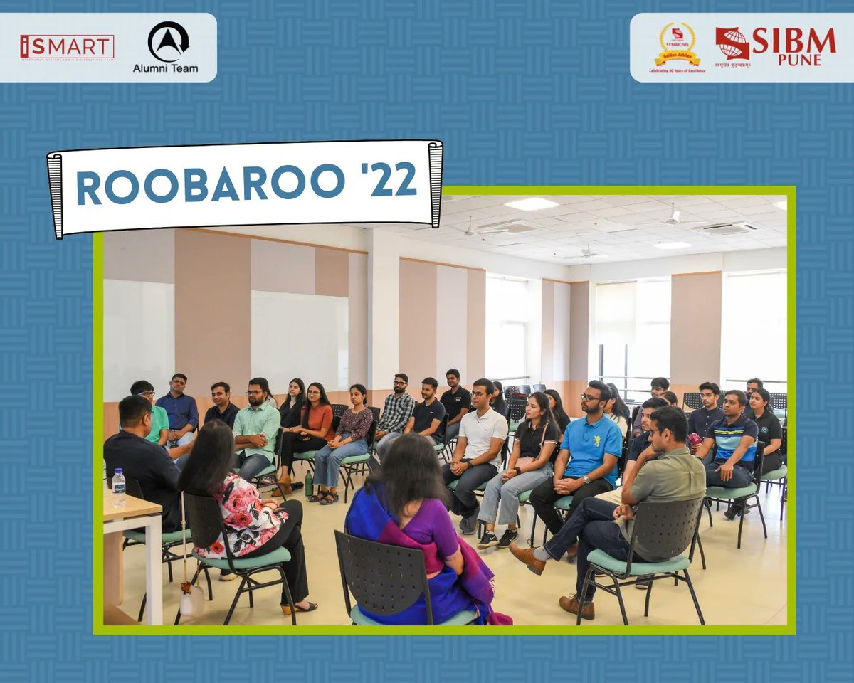 SIBMPune's tweet photo. Our very dear Batches of 2005 and 2006 reunited in Roobaroo'22, organised by the Alumni Team of SIBM Pune.

We are grateful to our alumni for sharing experiences that will stay with us for a very long time.

#SIBMPune #Roobaroo2022 #AlumniTeam #LifeatSIBMPune https://t.co/VW5tloSFbi