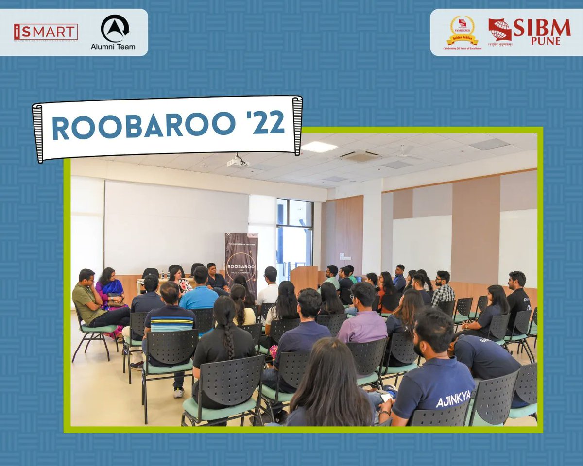 SIBMPune's tweet photo. Our very dear Batches of 2005 and 2006 reunited in Roobaroo'22, organised by the Alumni Team of SIBM Pune.

We are grateful to our alumni for sharing experiences that will stay with us for a very long time.

#SIBMPune #Roobaroo2022 #AlumniTeam #LifeatSIBMPune https://t.co/VW5tloSFbi