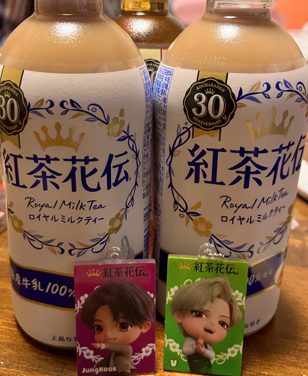 choco__310's tweet photo. げっとできた😍
#紅茶花伝 #TinyTAN https://t.co/W0MmUmk9Qq