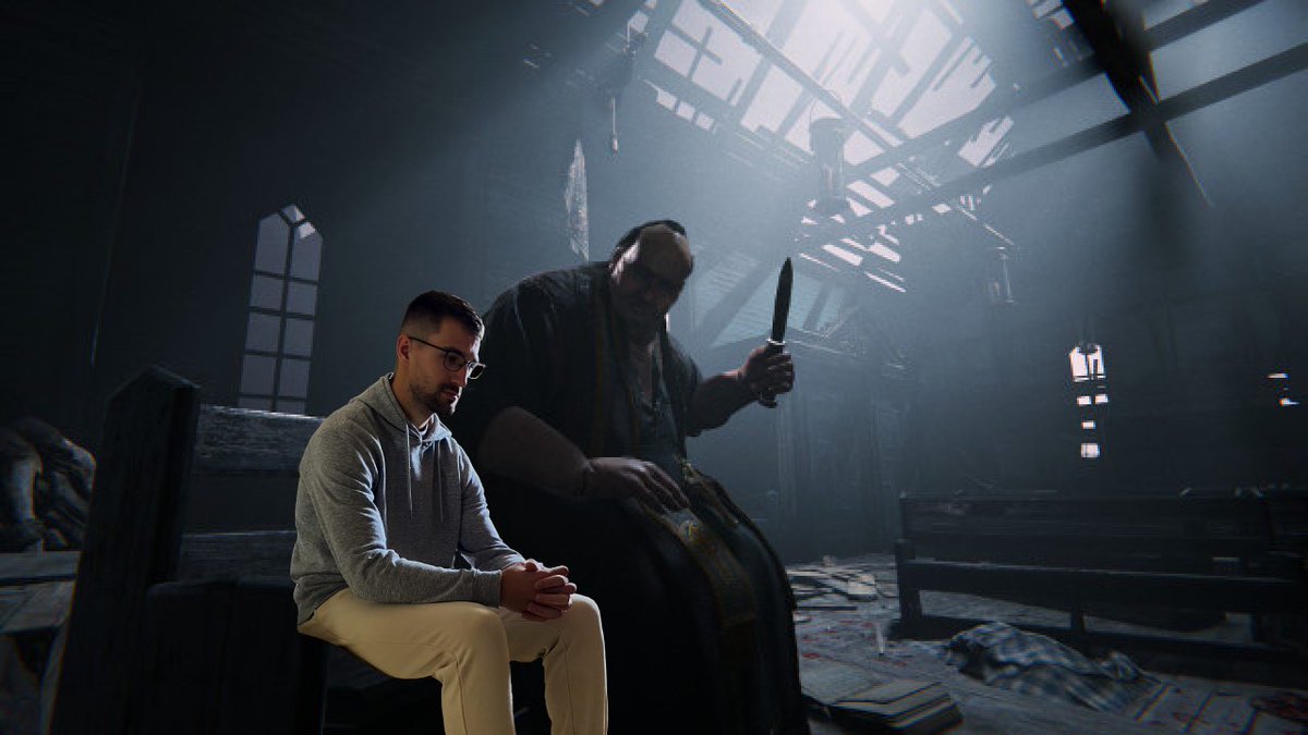 JakecheatG's tweet photo. When you finish a videogame and now you feel empty inside. #Outlast https://t.co/rgcgbP6LTi