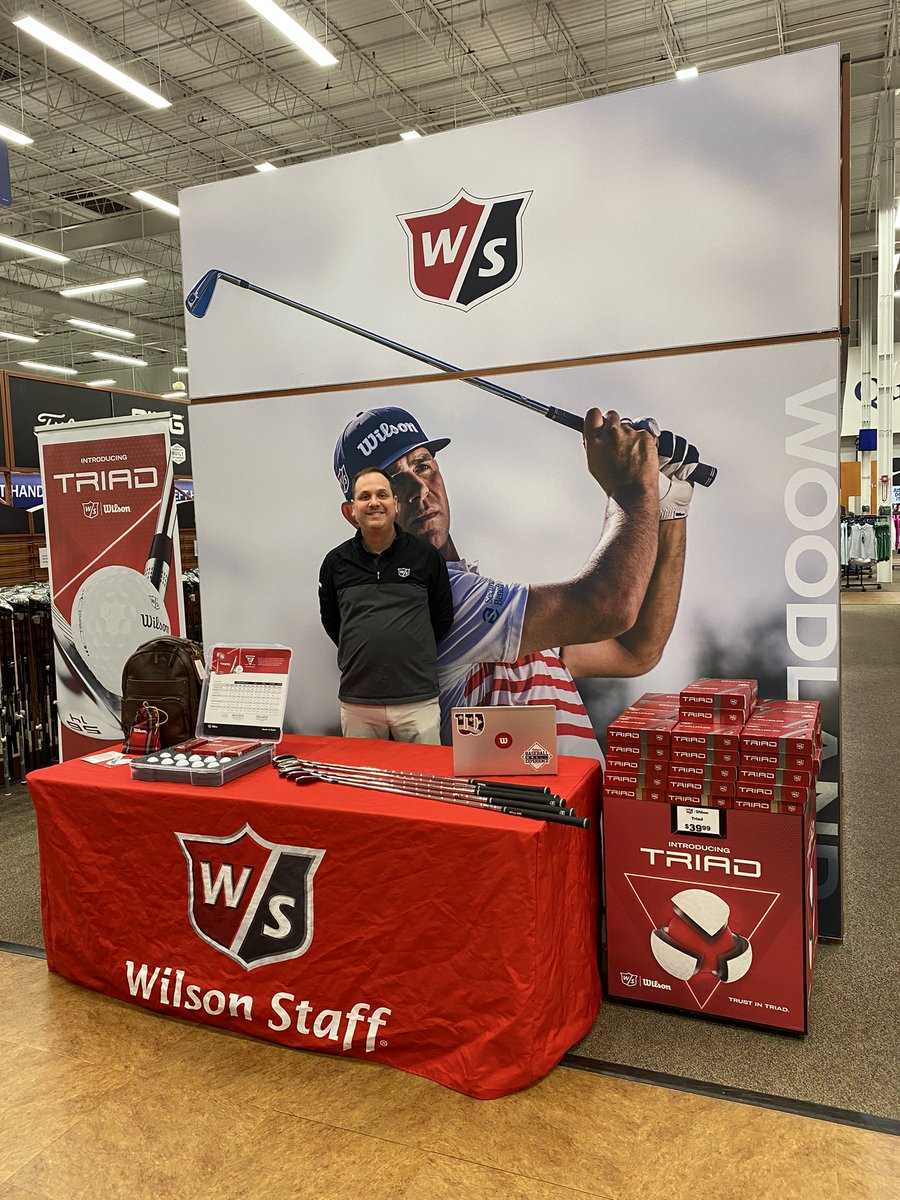 Come on out to Demopalooza at Downers Grove <a href="/PGATSS/">PGA TOUR Superstore</a> to see what <a href="/WilsonGolf/">Wilson Golf</a> Triad, D9 Forged and D9 can do for your game. Today 9am-2pm. Next Saturday will be Schaumburg location.
