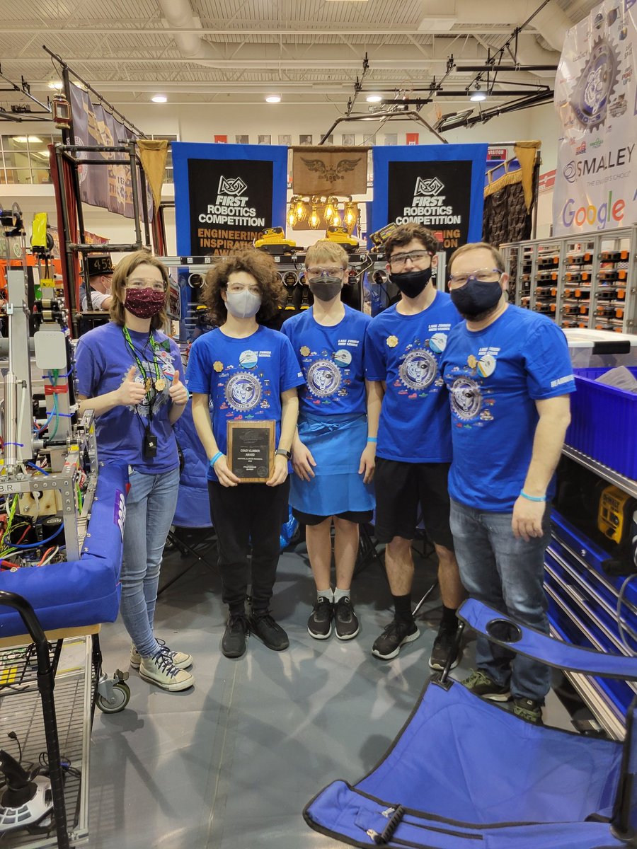 Bearbotics (@bearbotics2358) on Twitter photo Thank you to <a href="/PWNAGE2451Team/">PWNAGE 2451</a> for giving Bearbotics your Crazy Climber award!!! #FRCCIR #RAPIDREACT #omgrobots Thank you to <a href="/PWNAGE2451Team/">PWNAGE 2451</a> for giving Bearbotics your Crazy Climber award!!! #FRCCIR #RAPIDREACT #omgrobots