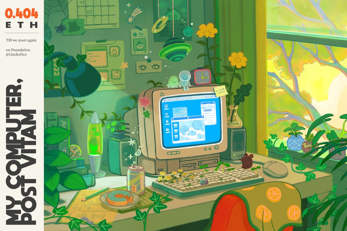 1inchofice's tweet photo. 'My Computer, Post Vitam' Collection
- Till we meet again 💫
Buy now price: 0.404 [ERROR] on @foundation 
https://t.co/iJVUK7f06i

#FoundationNFT #NFTartists #NFTCommunity #withFND #NFTTHAILAND https://t.co/vYuFKPuNH6