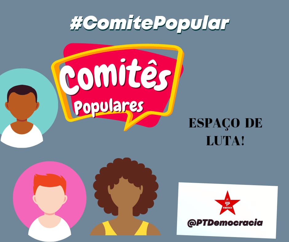 Precisamos reconstruir o Brasil!
#ComitePopular
#ComitePopulardeLuta 
@PTDemocracia