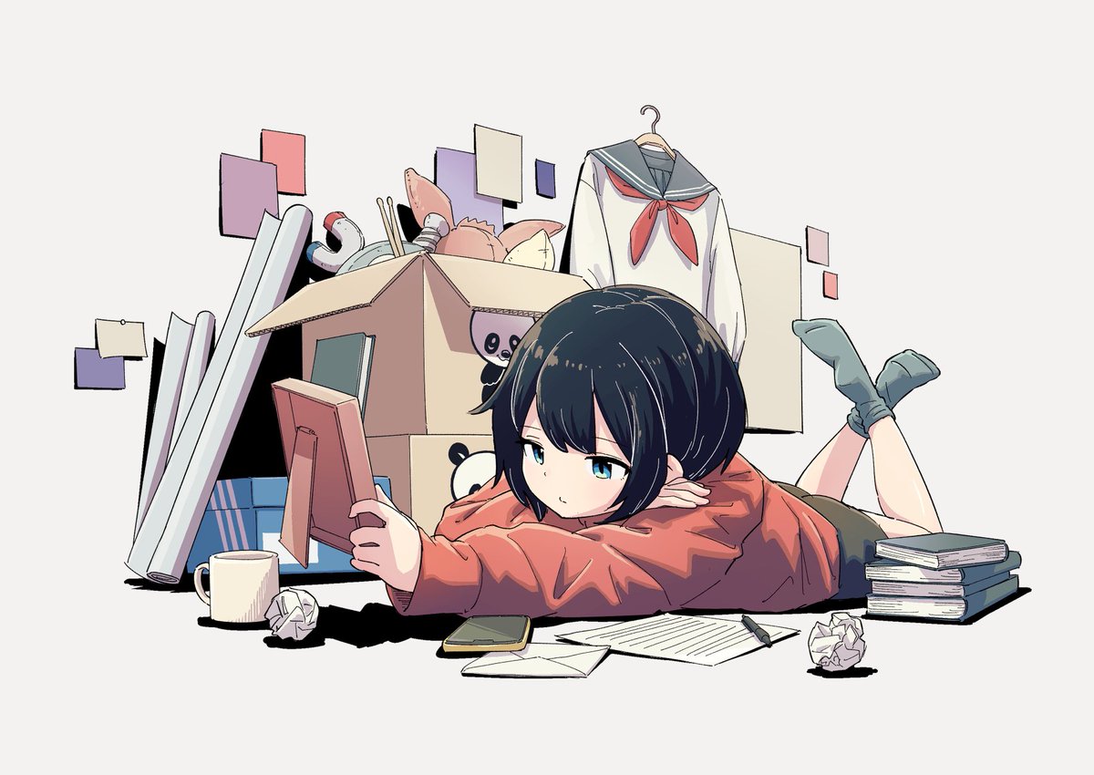 「」|中森 煙のイラスト
