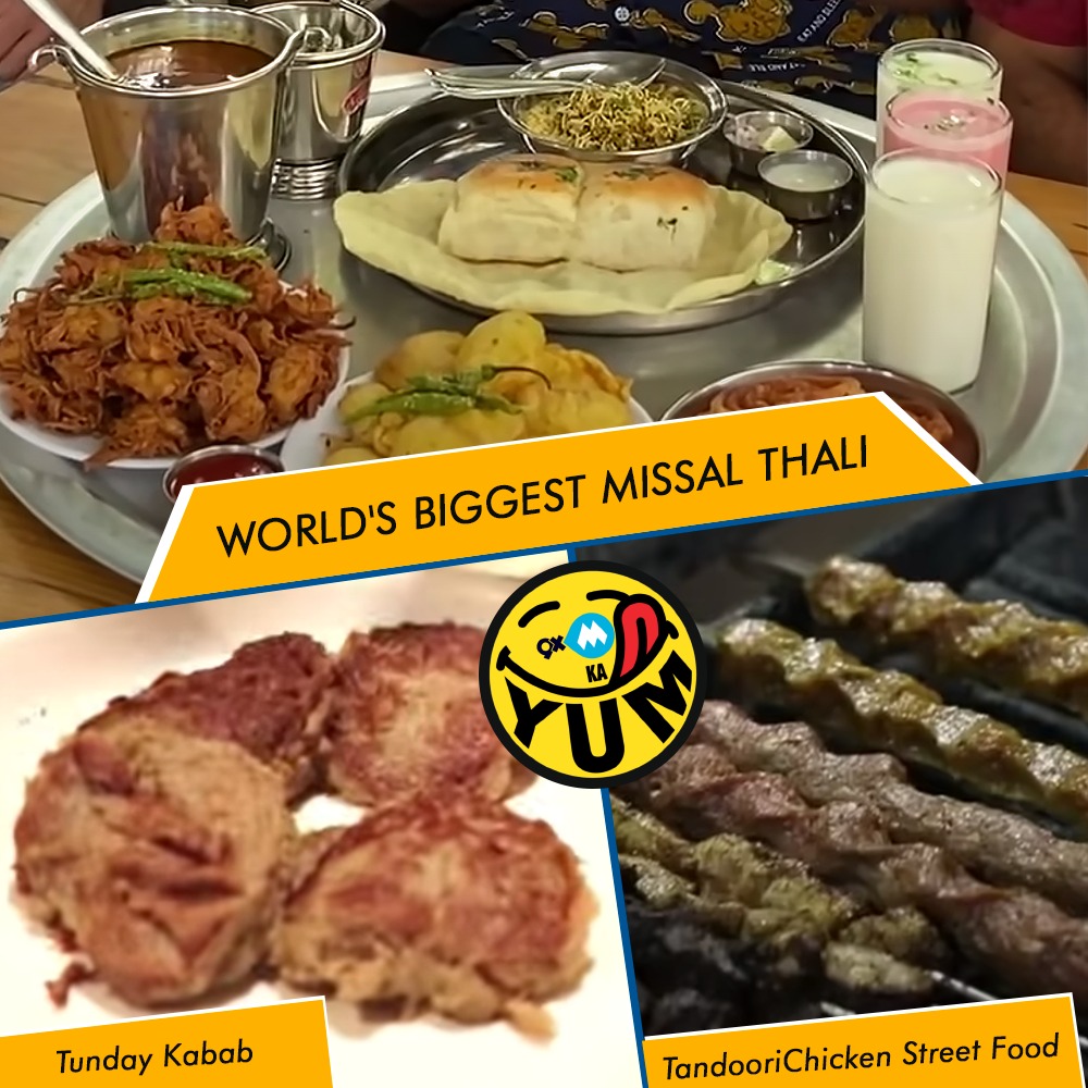 9xmHaqSe's tweet photo. Catch the Latest episode of #9xmKaYum featuring
WORLD'S Biggest Missal Thaali Eating Challenge
Tunday Kabab(Galouti kebab) At Tunday Kababi
How to make #TandooriChicken- Street Food Recipe & More..
.
.
.
.
#indianfoodblog #indianfoodvlog #mumbaifoodie #mumbaifoodies https://t.co/LDNhS3hJVb