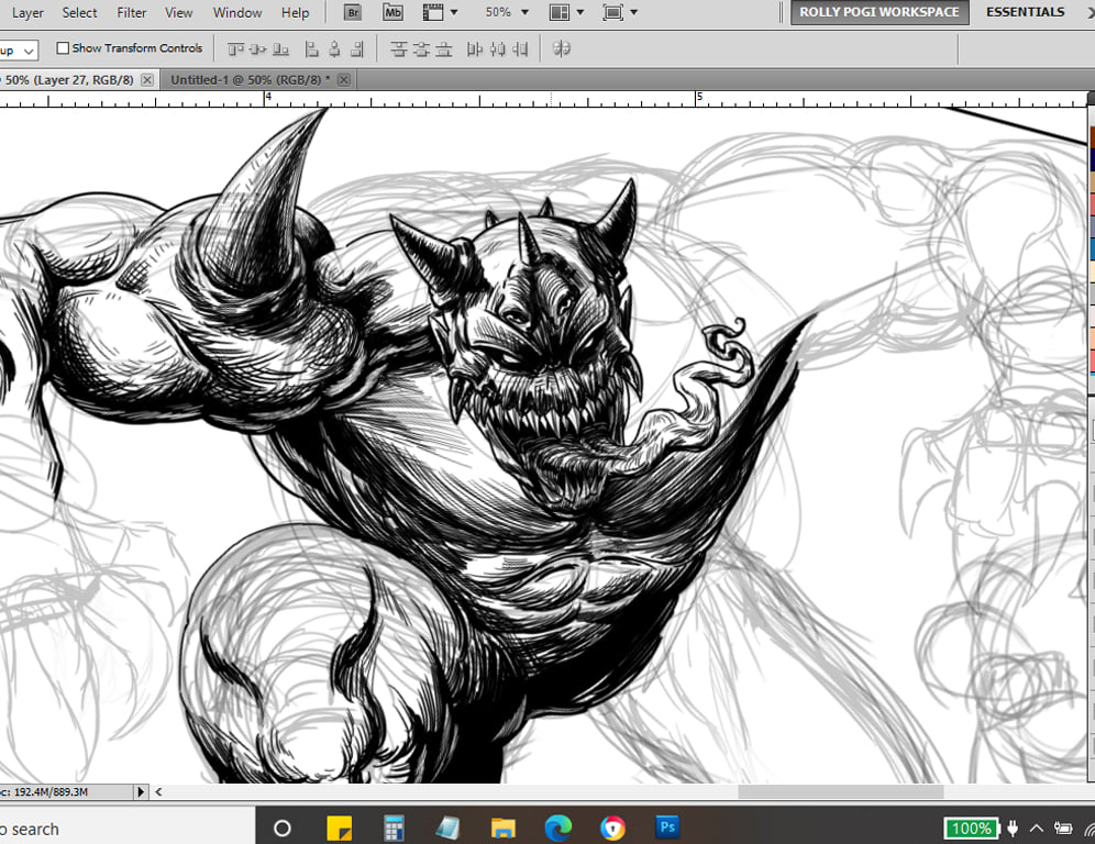 rollymcomics's tweet photo. Creating a Superbad Villain Character for Z-Star Comics is really tough!
#rollymcomics #zstarcomics #comicdrawing #MyArtwork  #comicbookartist @ZStarComics1 https://t.co/4UeV00cV41