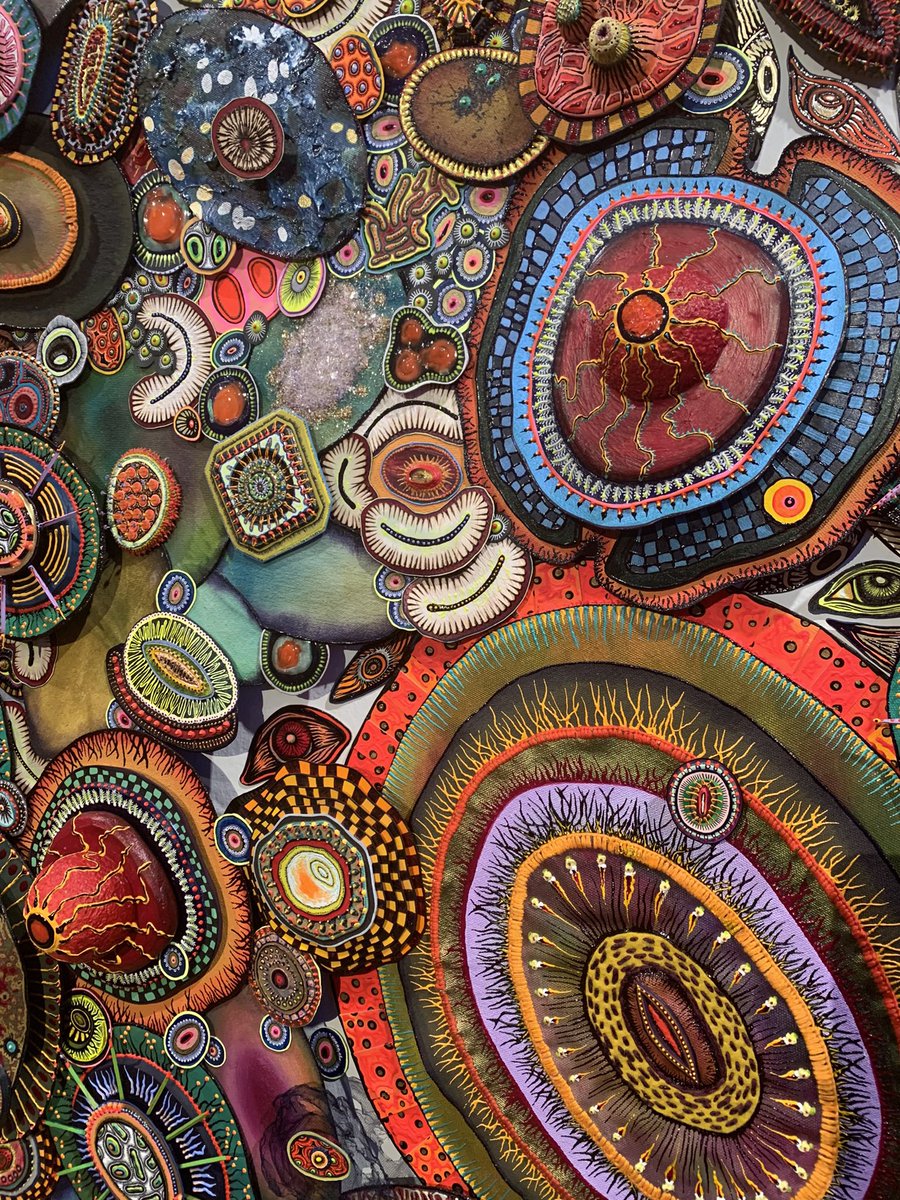 ARTwMrsNail's tweet photo. Met a really cool friend and learned about some incredible current artists at the @carlosmuseum “And I Must Scream” exhibit this week. Excited to discover the GA artist Amie Esslinger! Her work is amazingly beautiful! @ArtsFCS @cel578 @Alpharetta_ES #fultonartstrong https://t.co/rYceiORplC