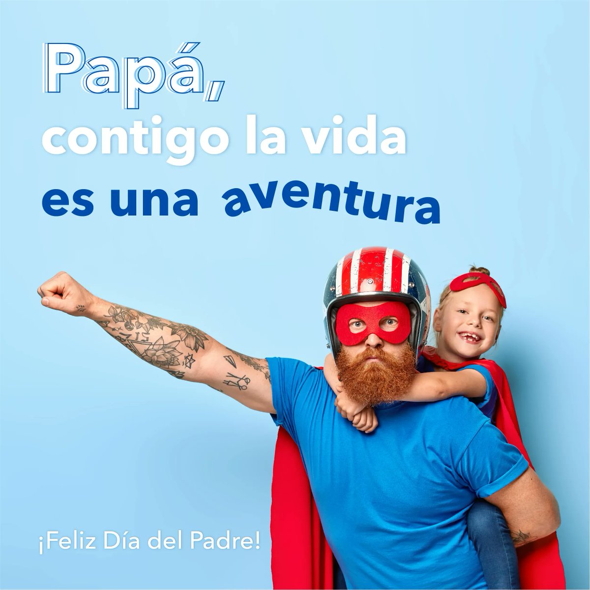 En ALS Aquimisa nos queremos unir a la celebración del Día del Padre y felicitamos también a todas y a todos los José, Josefa, Pepes y Pepas. 

#Diadelpadre #19demarzo #ALS #Aquimisa