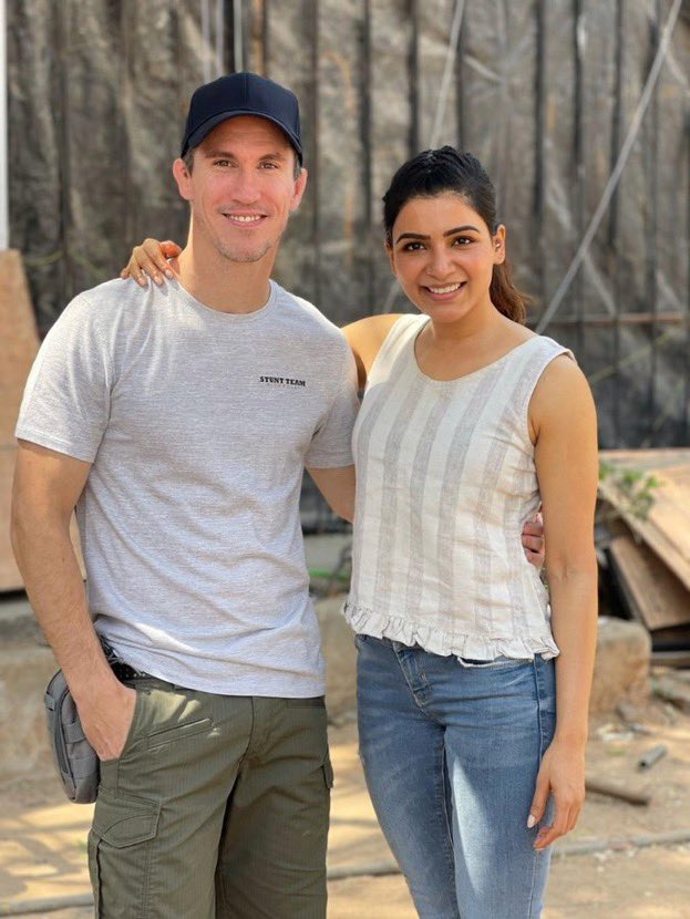 #Samantha's #YashodaTheMovie Team roped in Hollywood stunt master #YannickBen for pivotal action scenes.