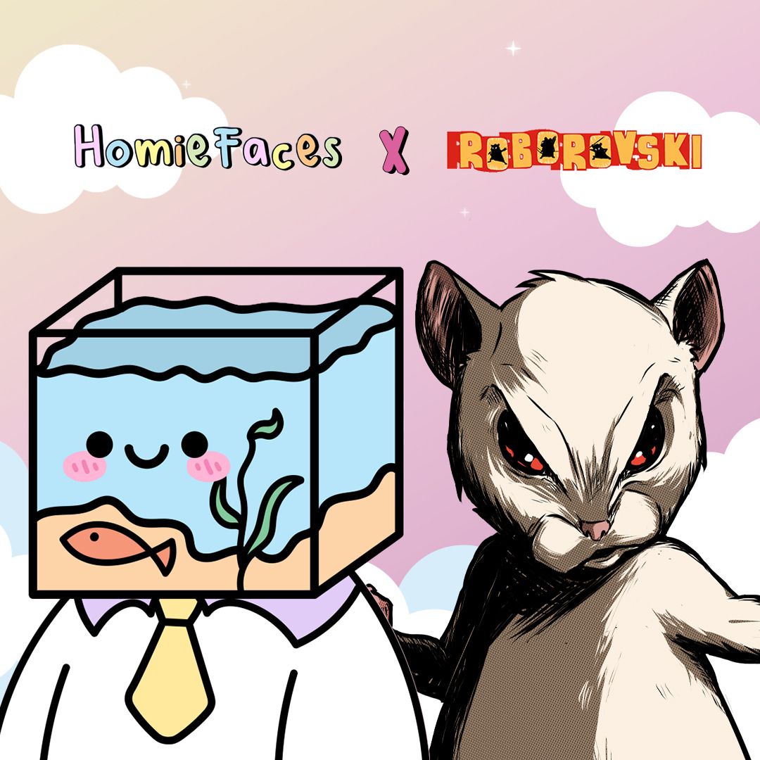 ROHamsters's tweet photo. 🐹  Roborovski x HomieFaces 📺 

HomieFaces just given us 5x WL spots for Robofam!

How to enter:
🔷 Follow both @RoborovskiNFT &amp; @HomieFacesNFT
🔷 Like &amp; Retweet
🔷 Tag 3 friends!

24 Hours⏳ https://t.co/QRIWUDONue