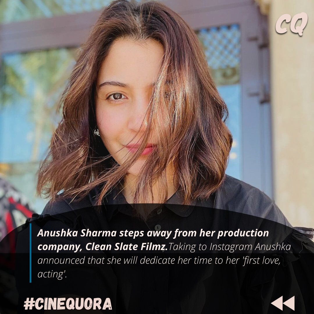 CineQuora's tweet photo. She said that being a new mother and an actor by profession, she has to balance her life 'in an entirely new fashion like never before'. 🤧❤️

#anushkasharma #cleanslatefilms #indianactress #cinequora https://t.co/EKXoza6phH