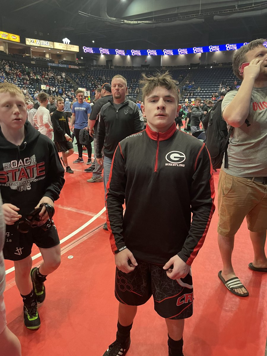 Let’s go Josh

Rd 1 freshman states 113lbs starts now!